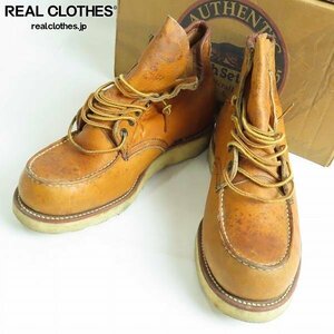 【難有り】RED WING/レッドウィング 犬刻印 アイリッシュセッター ブーツ 875/9.5D /080