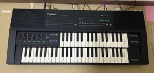 CASIO　カシオ　DM-100　二段鍵盤キーボード　電子ピアノ　210 SOUND TONE BANK　