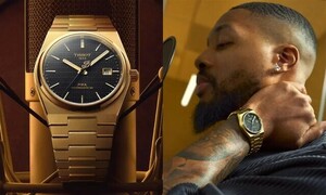 ★GW 大幅 値下げ 希少 最新作 国内 正規品 TISSOT ティソ デイミアン リラード ゴールド モデル ★ モーリスラクロア アイコン br05