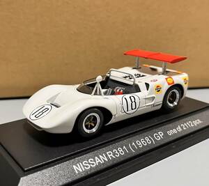 1円 スタート エブロ 1/43 NISSAN R381 1968 GP ニッサン R381 