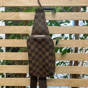 １円～　ルイヴィトン　Louis Vuitton　ダミエ　ジェロニモス　ボディバック