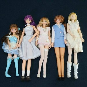 1/6スケール カスタムドール 本体 5体セット 女の子 洋服付き 可動◆834f20