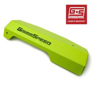 GRIMMSPEED スバル WRX S4 VAG 2014-2021年 プーリーカバー ネオングリーン 正規品