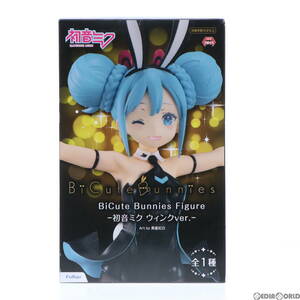 【中古】[FIG]初音ミク BiCute Bunnies Figure -初音ミク ウィンクver.- キャラクター・ボーカル・シリーズ01 初音ミク フィギュア プライ