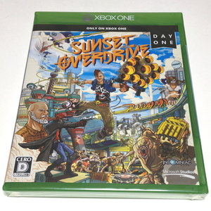 ■【新品未開封】サンセットオーバードライブ　DayOne エディション　通常版　Xbox One　17才以上対象　SUNSET OVERDRIVE　Insomniac Games