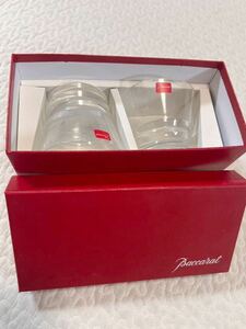 Baccarat グラス ペアグラス バカラ ロックグラス 食器 クリスタル 箱付き 