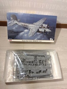 【F635】【未組立】 Hasegawa ハセガワ00989 1/72 Focke-Wulf Ta154 MOSKITO 4in1 フォッケウルフ モスキート