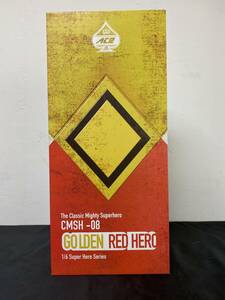 ACE TOYs 1/6 パワーレンジャー GOLDEN RED HERO 開封品 恐竜戦隊ジュウレンジャー アームドティラノレンジャー 
