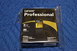 Lexar レキサー Professional SDHCカード 8GB CLASS6 133x LSD8GBDRBJP133 42nm Samsung SLCチップ採用品