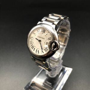 即決 Cartier カルティエ バロンブルー クォーツ 腕時計