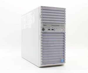 NEC Express5800/T110f-E Xeon E3-1220 v3 3.1GHz 8GB 500GBx2台(SATA 3.5インチ/RAID1構成) DVD-ROM ECCメモリ使用