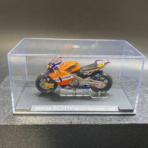 ixo イクソ 1/24 ホンダ RC211-Ｖ ロッシ #46 レプソル HONDA RC 211V 2002 ミニカー 中古 美品 稀少