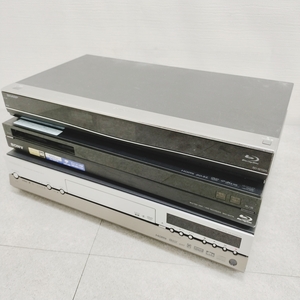 1k4947hh ジャンク 計3点 レコーダー HDD＆DVD BLU-RAY ビデオ ブルーレイ 本体 東芝/SONY/SHARP RD-T1/BDZ-SKP75/BD-W1500 まとめ売り