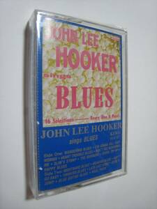 【カセットテープ】 JOHN LEE HOOKER / ★未開封★ SINGS BLUES US版 ジョン・リー・フッカー シングス