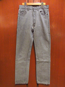 ビンテージ80’s●MADE IN U.S.A. Levi’s 501グレー実寸W77cm●221007s8-m-pnt-jns-W30 1980sリーバイス古着USA製