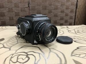【ソフトケース付き】本体 HASSELBLAD 500c/M ハッセルブラッド レンズ TELEPLUS MC6 フィルムカメラ 中判カメラ カメラ ブラック 黒