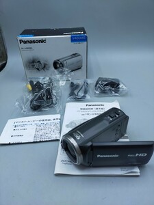 □Panasonic デジタルハイビジョンビデオカメラ HC-V480MS 2019年製 ブラック パナソニック