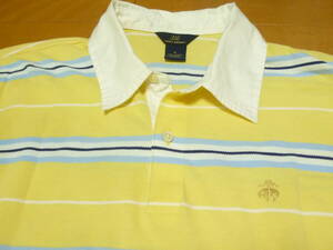 Brooks Brothersブルックスブラザーズのラガーシャツ　Ｍサイズ　ＶＡＮ ＪＡＣ
