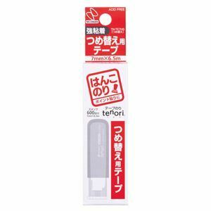 【新品】(まとめ) ニチバン テープのり tenori はんこのり 詰替用 7mm×6.5m TN-TE7HS 1個 【×20セット】