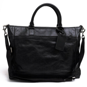 COACH コーチ トートバッグ F71416 Camden Leather Business Tote カムデン レザー ビジネストート ペブルドレザー 牛革 A4サイズ収納可能