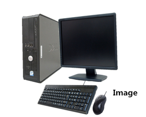 ポイント5倍 中古パソコン Windows XP Microsoft Office Personal 2007付 17型液晶セット DELL Optiplex Core i5/4G/新品SSD 960GB/DVD-ROM