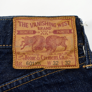 良品 FREEWHEELERS フリーホイーラーズ THE VANISHING WEST 601XX 14oz 1947 VINTAGE タイプ ジーンズ デニム パンツ size.32×32 