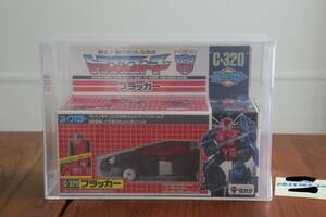 G1 C-320 Blacker MISB AFA85 Sealed Transformers Takara Japan Road Caesar 海外 即決