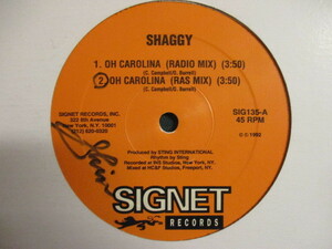 Shaggy ： Oh Carolina 12