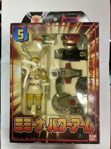 BANDAI テツワン探偵 ロボタック ジシャックチェンジシリーズ5 ミミーナ＆パワーアーム 未開封