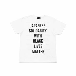 20SS/JAPANESE SOLIDARITY WITH BLACK LIVES MATTER/Tシャツ XL 