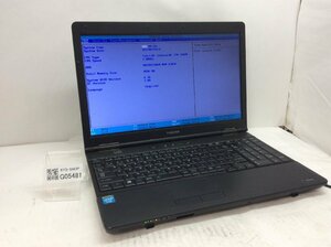 Rジャンク/ TOSHIBA dynabook Satellite B452/H PB452HNB1R5H71 Intel Celeron 1000M メモリ4.1GB ストレージ無し 【G05481】