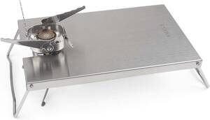 遮熱テーブル KVASS イワタニ ジュニアコンパクトバーナー CB-JCB 専用 遮熱板 テーブル ステンレス製 液化石油ガス