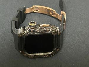 Apple Watch series9 45mm 美品　ブラック　GPSモデル　バッテリー100% 高級ケース　アップルウォッチ　