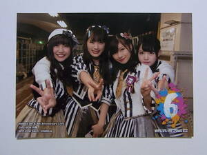 NMB48薮下柊 渋谷凪咲 植村梓 谷川愛梨「5th ＆ 6th Anniversary LIVE」DVD 特典生写真
