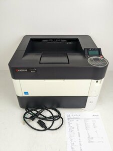 【動作確認済】 プリンター KYOCERA 京セラ ECOSYS P4040dn モノクロレザープリンター 複合機 カセット2段付き / 160 (SGSS015419)