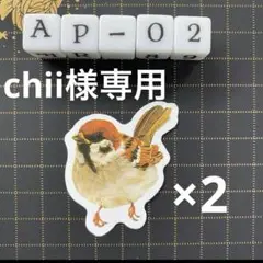 chii様専用ページ