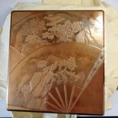 江戸蒔絵の硯箱