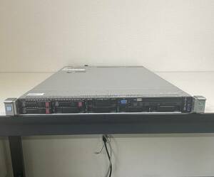 HP ProLiant DL360 Gen9 Xeon E5-2670v3 2.30GHz ×2 DDR4 2133MHz 192GB サーバー 現状渡し BIOS確認済み【P-80】