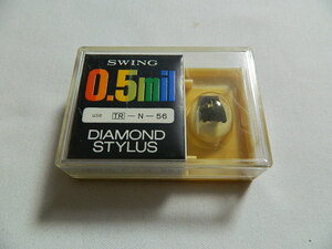 ☆0161☆【未使用品】SWING 0.5mil DIAMOND STYLUS トリオ56 TR-N-56 レコード針 交換針