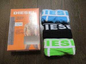 ☆DIESEL/ディーゼル☆未使用 UMBX-DAMIENTHREEPACK BOXER ３PACK ボクサーパンツ3枚セット サイズ：S アンダーシャツ トランクス