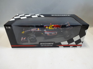 1/18 Red Bull Racing Renault RB5 2009 M.Wabber レッドブルレーシング ルノーRB5 ミニカー ミニチャンプス 未開封 未使用品