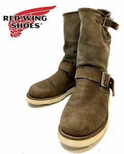 ★ RED WING 廃盤モデル #2978 オイルドキャンバス×レザー エンジニアブーツ レッドウィング ブーツ boots ベックマン セッター 5 1/2