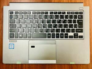 R7858A-YP+【PCパーツ】周辺機器 TOSHIBA 東芝 RZ63/HS PRZ63HS-NLB キーボード　フロントパネル