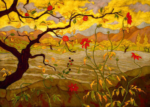 DT RA01 1000ピース ジグソーパズル ルーマニア発売 Paul Ranson - Apple Tree with Red Fruit