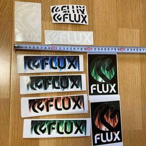 未使用　ステッカー 36枚 FLUX フラックス　スノーボード　SNOW board burton SALOMON バートン　サロモン　シール　ラマ　平間