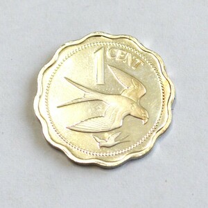 1セント銀貨　銀925　ベリーズ　1978