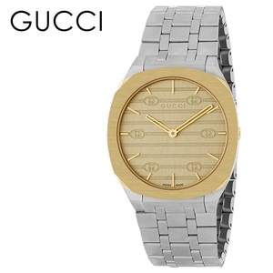 グッチ 腕時計 レディース グッチ時計 25H スチール ウォッチ 34mm シルバー gucci プレゼント 誕生日プレゼント