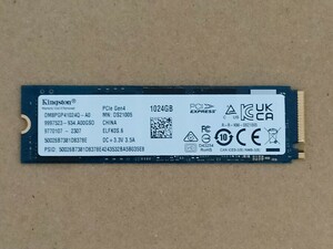 Kingston OM8PGP41024Q-A0 M.2 PCIe Gen4 NVMe 1024GB 【SSD】