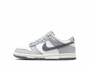 Nike GS Dunk Low "Summit White/Wolf Grey/Light Carbon" 25cm FB9109-101