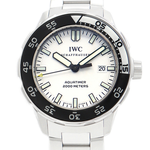 OH済 IWC インターナショナルウォッチカンパニー アクアタイマー 2000 IW356805 2000m防水 ステンレス メンズ 自動巻き